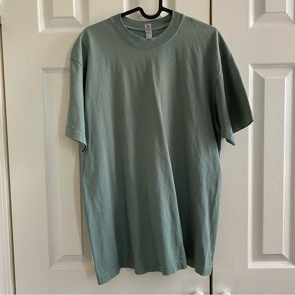 Los Angeles Apparel 6.5oz Garment Dye Pastel Crew Neck T-Shirt